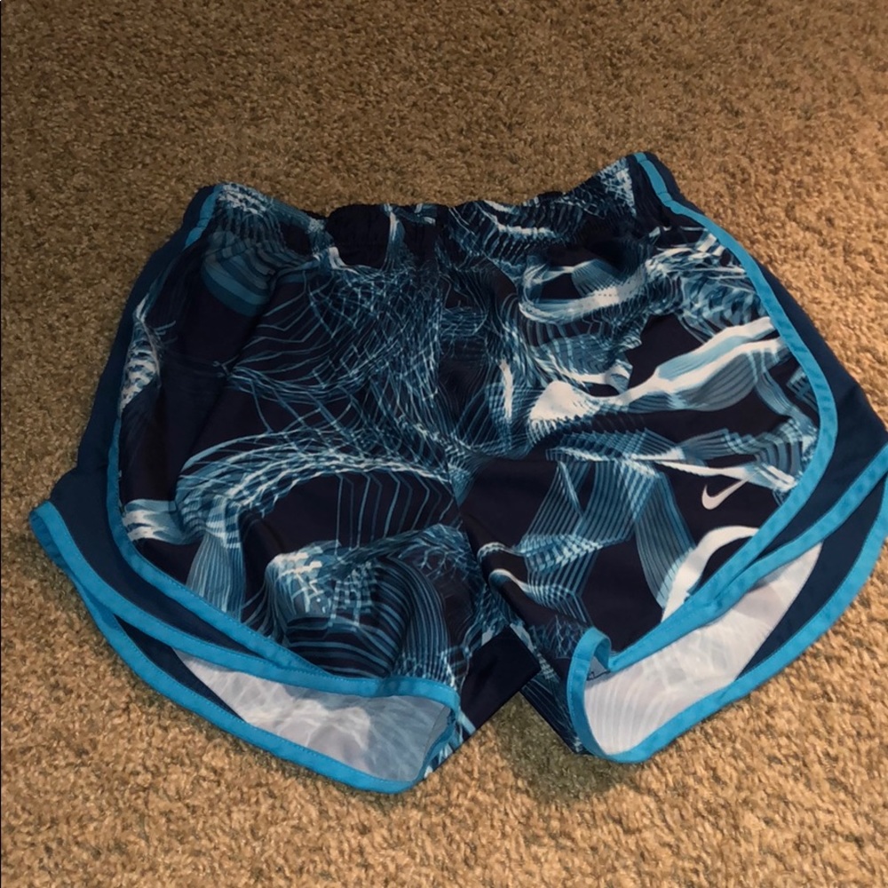unique blue nike shorts